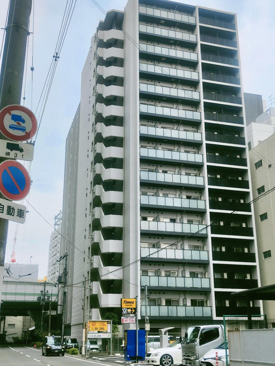 大阪通天閣周辺の民泊物件外観